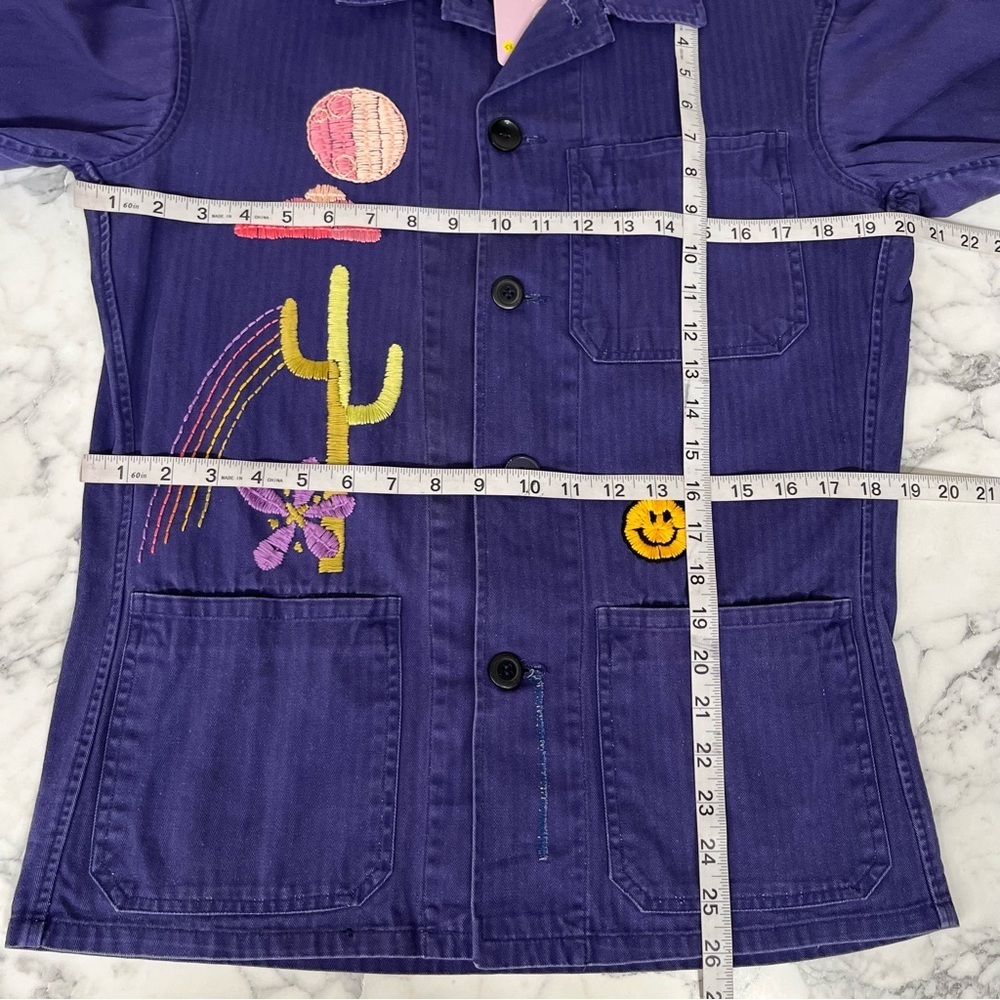 NEW FREE PEOPLE THE WOLVES DESERT TRIP EMBROIDERED SHIRT JACKET XS $250 - Picture 6 of 12